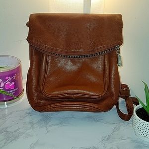 Oggi domani leather purse